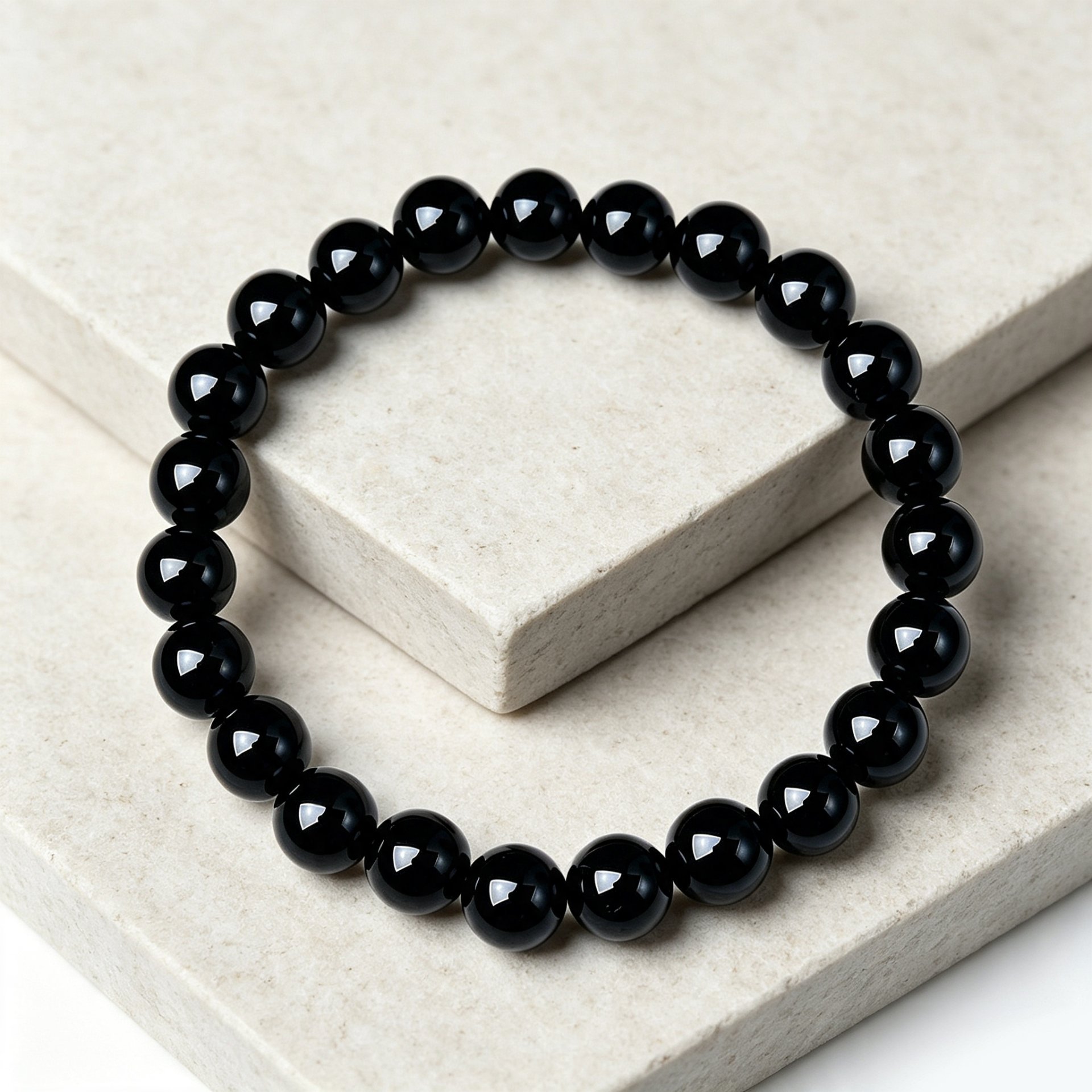 Black Gold Obsidian Shield Bracelet
