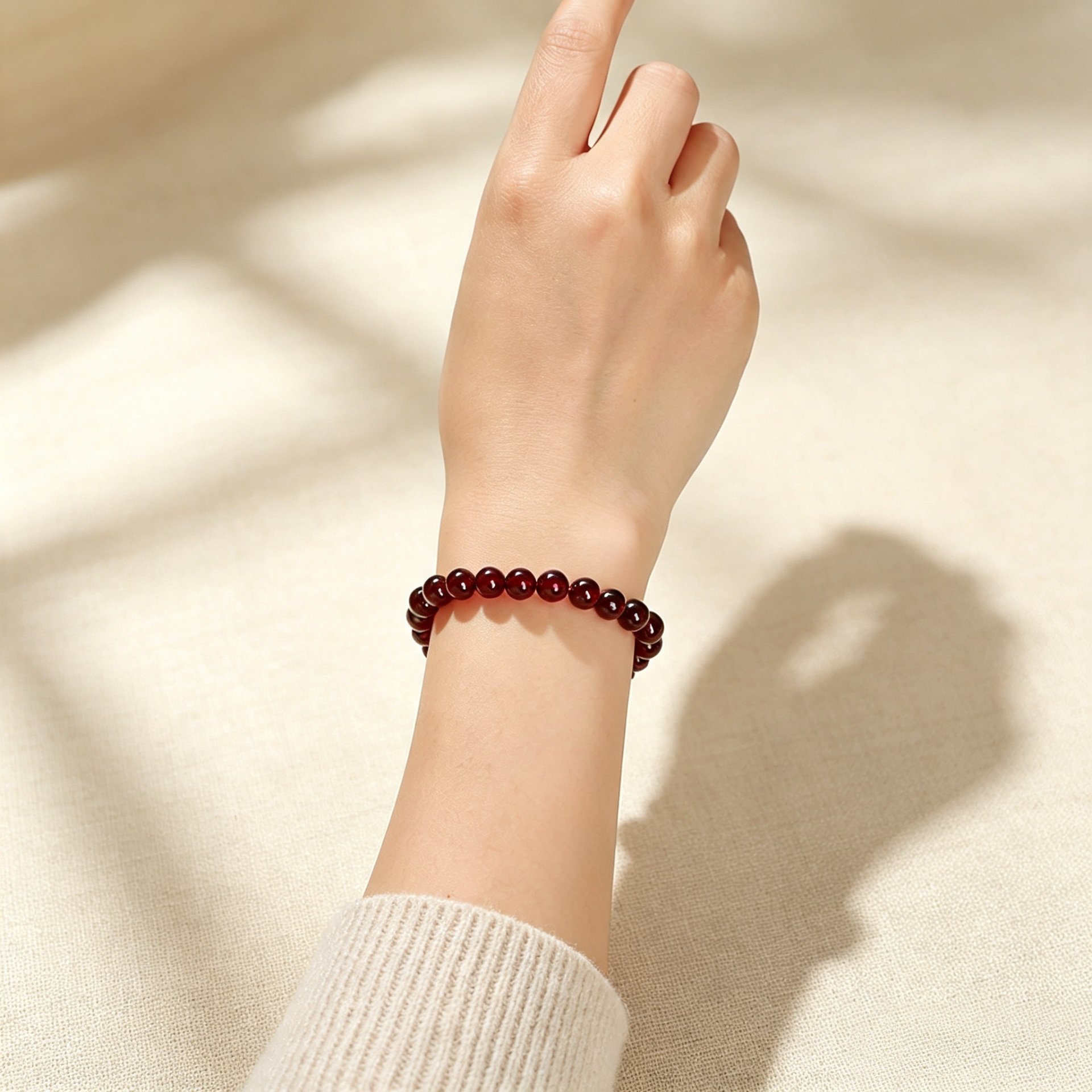 Garnet Phoenix Vitality Bracelet