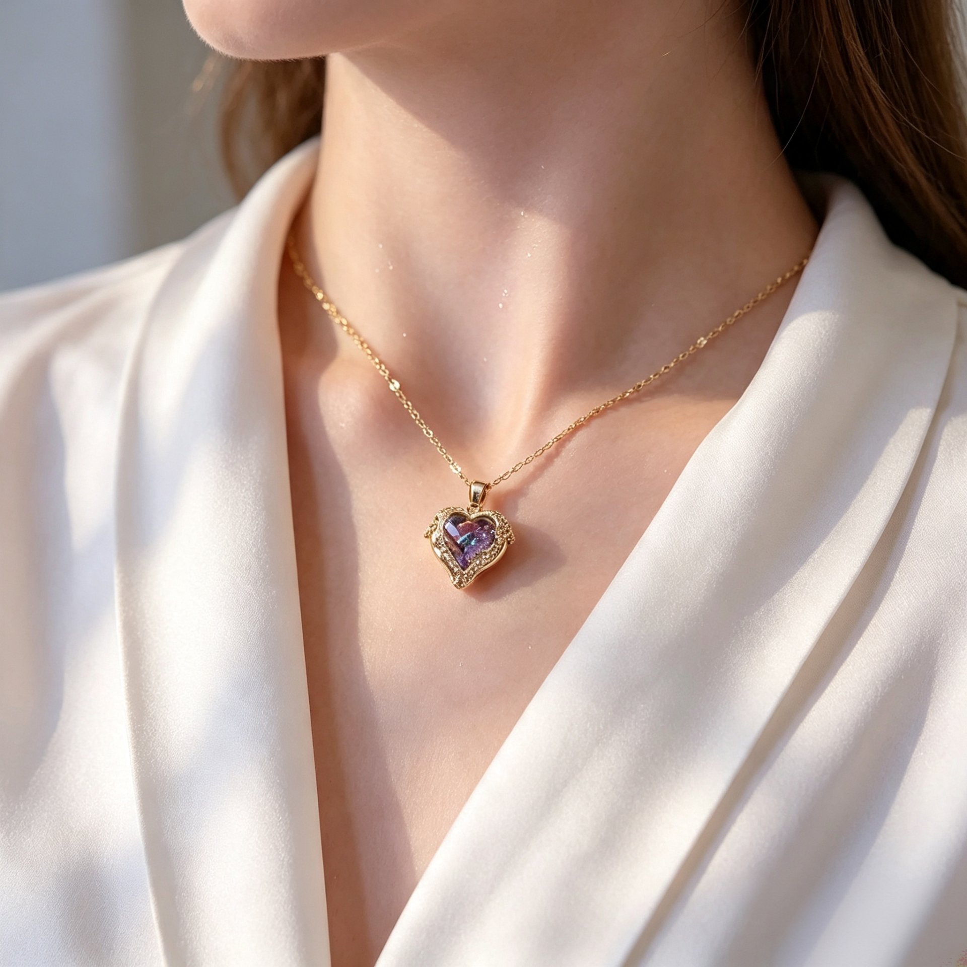 Aquamarine Ocean Calm Necklace