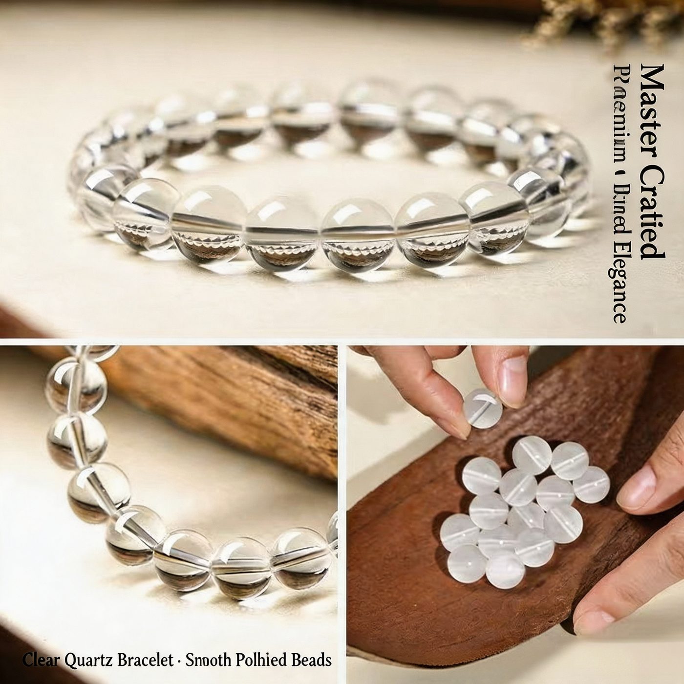 Clear Quartz Purity Bracelet